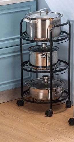 4 TIER METAL CASSEROLE HOLDER HP05-039