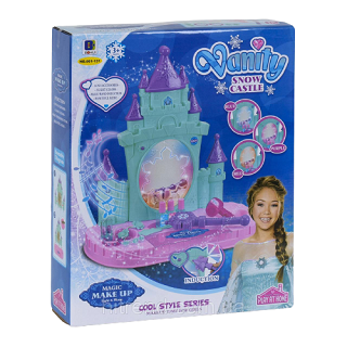 VANITY SNOW MAKE UP CASTLE TOY 661-131