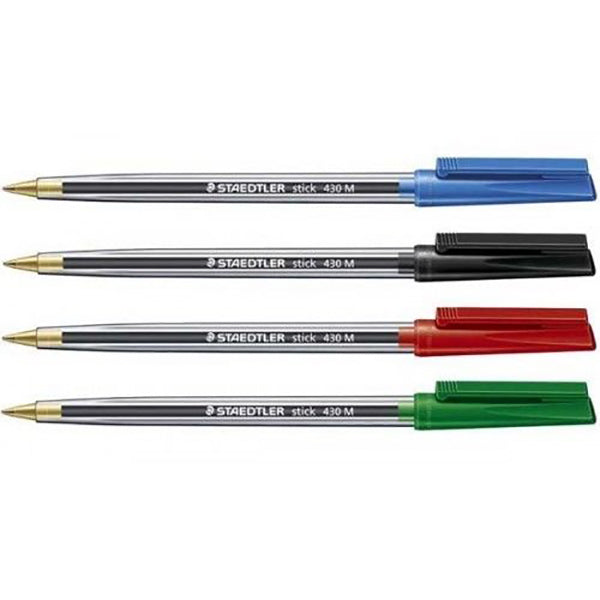 STEADTLER STICK 430 BALLPOINT PEN PACKS