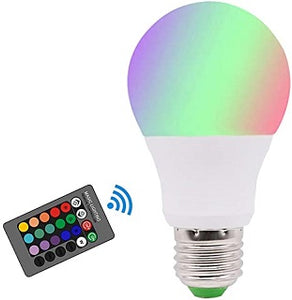 لمبة LED للتحكم بالريموت كونترول (رمز: RGB)