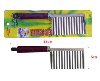 STAINLESS STEEL WAVY POTATO KNIFE RAM334