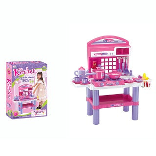 HIGH QUALITY KITCHEN PLAY SET WITH LIGHT AND SOUND