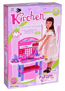 HIGH QUALITY KITCHEN PLAY SET WITH LIGHT AND SOUND