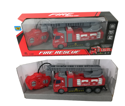 REMOTE CONTROLLED TRANSPORT TRUCK TOY