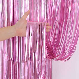 FOIL FRINGE CURTAIN