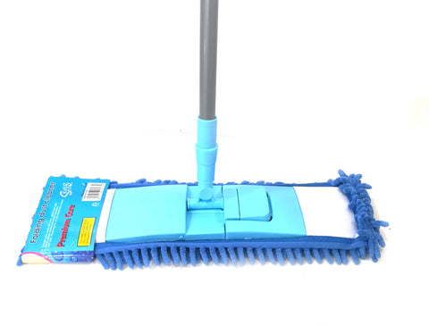 MICROFIBER MOP WITH METAL STICK