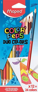 MAPED DUO COLOR PENCILS