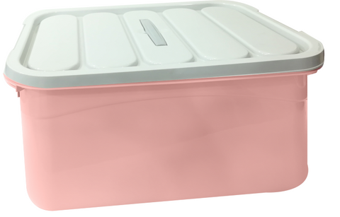 PLASTIC STORAGE BOX WITH WHEELS 3006