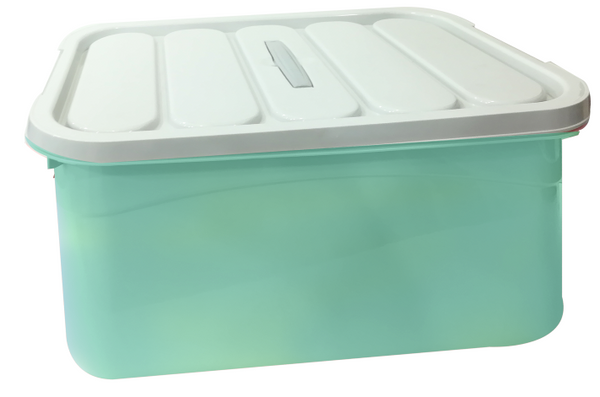 PLASTIC STORAGE BOX WITH WHEELS 3006