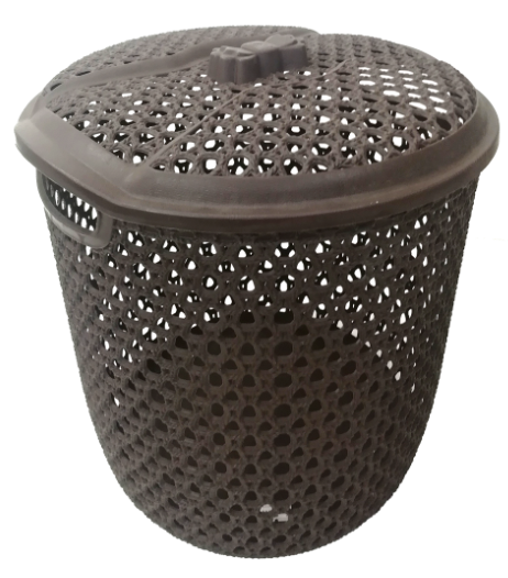 ROUND PLASTIC CLOTHES BASKET