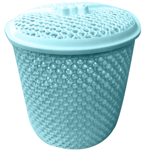 ROUND PLASTIC CLOTHES BASKET