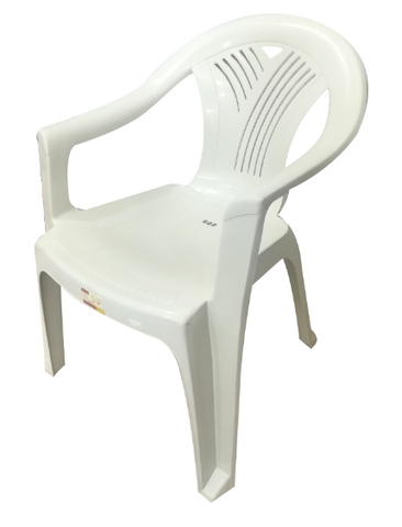 PLASTIC CHAIR WITH ARMS