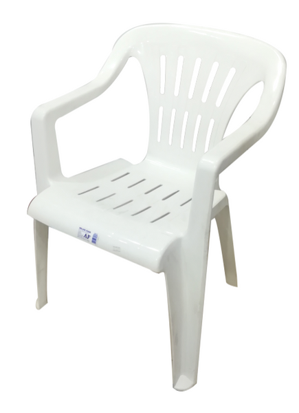 PLASTIC CHAIR WITH ARMS