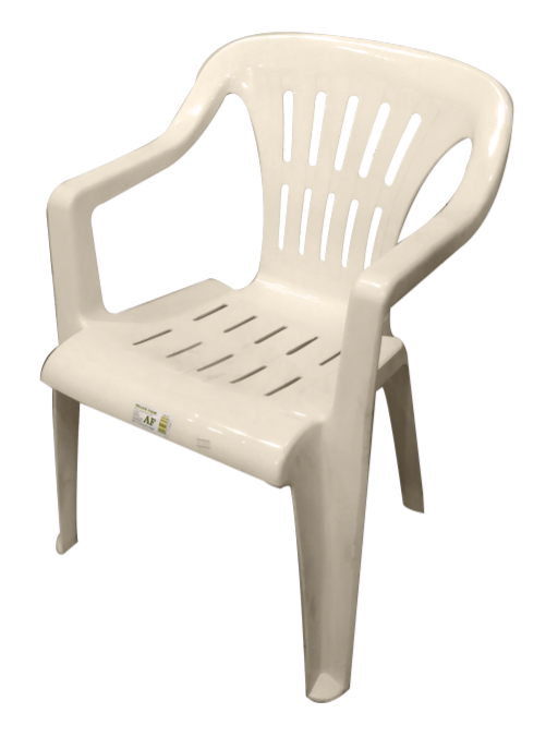PLASTIC CHAIR WITH ARMS