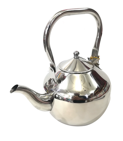 STEEL TEA POT