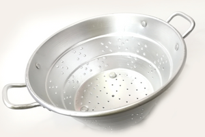 ALUMINIUM STRAINER WITH TWO HANDS