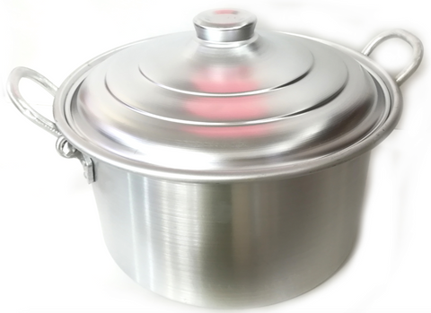 ALUMINIUM CASSEROLE WITH HANDS