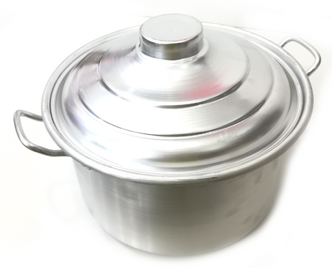 ALUMINIUM CASSEROLE WITH HANDS