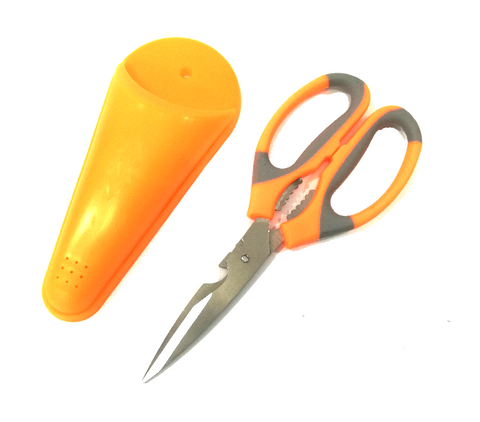 METAL FISH SCISSOR WITH ABS HANDLE AND COVER