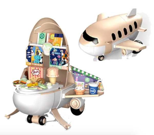 MINI AIRPLANE RESTAURANT TOY