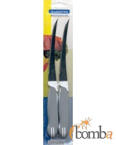 Tramontina Sabertec 2 piece carving knife set-NIB-NEW sealed-never need  sharpen