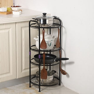 4 TIER METAL CASSEROLE HOLDER HP05-039