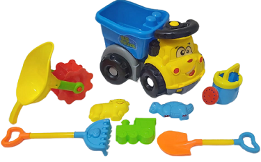 SAND TOYS TRUCK WITH ACCESSORIES MS001