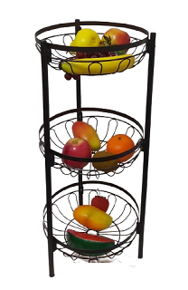 3 TIER METAL KITCHEN STAND AL025