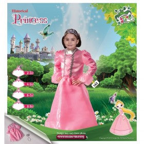 PRINCESS COSTUME WITH ACCESSORIES UN005