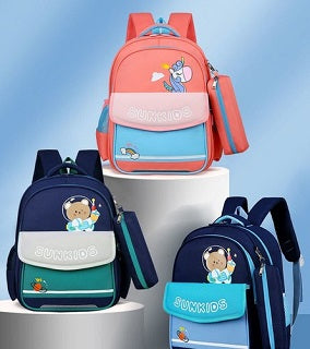 KIDS BACKPACK WITH PENCIL CASE GB18401